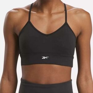 Reebok Women's Workout Ready Sports Bra In Black